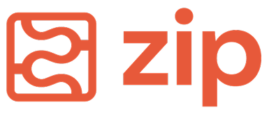 Zip - Logomark - Orange