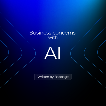 Businesses are concerned with AI. Is this something new?