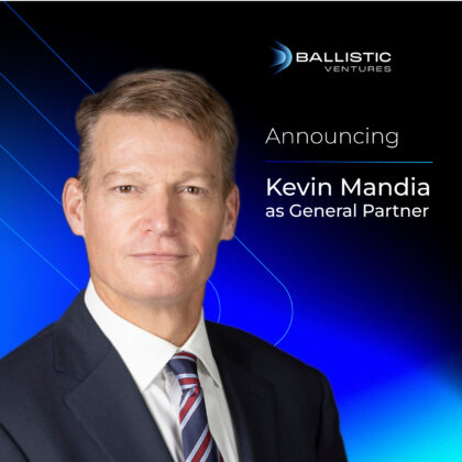 Cybersecurity veteran Kevin Mandia named General Partner of Ballistic Ventures